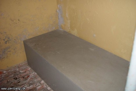 Old prison bed -