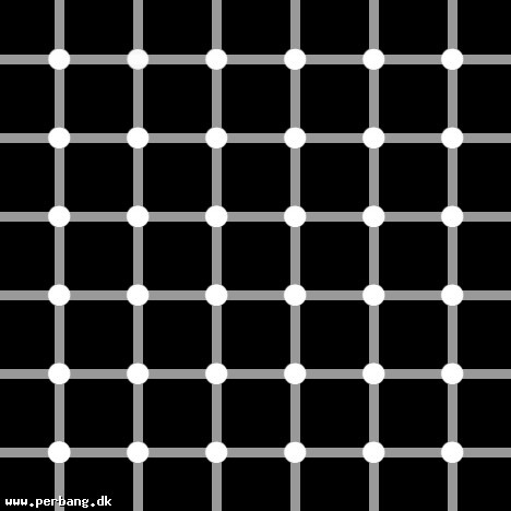 Black Dots There appear to be several black dots in the picture