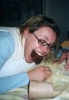Lone eating chocolate1 -