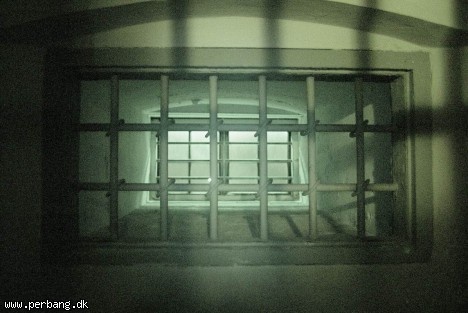 Night shot from a prison cell -