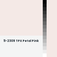 Color chip: 11-2309 TPX Petal Pink