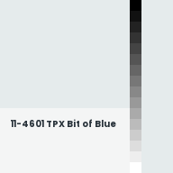 Color chip: 11-4601 TPX Bit of Blue