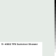 Color chip: 11-4802 TPX Summer Shower