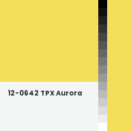 Color chip: 12-0642 TPX Aurora