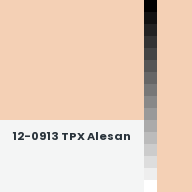 Color chip: 12-0913 TPX Alesan