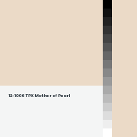 Color chip: 12-1006 TPX Mother of Pearl