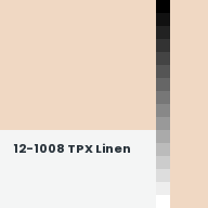 Color chip: 12-1008 TPX Linen