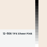 Color chip: 12-1106 TPX Sheer Pink