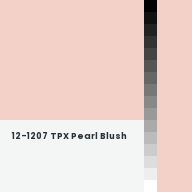 Color chip: 12-1207 TPX Pearl Blush