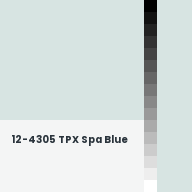 Color chip: 12-4305 TPX Spa Blue