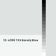 Color chip: 12-4306 TPX Barely Blue