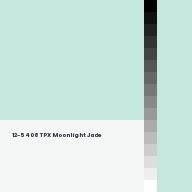 Color chip: 12-5408 TPX Moonlight Jade