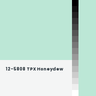 Color chip: 12-5808 TPX Honeydew