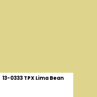 Color chip: 13-0333 TPX Lima Bean