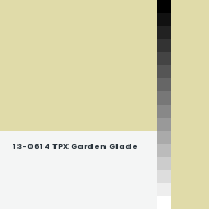 Color chip: 13-0614 TPX Garden Glade