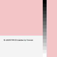 Color chip: 13-2005 TPX Strawberry Cream