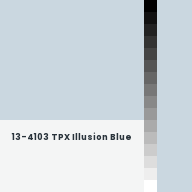 Color chip: 13-4103 TPX Illusion Blue