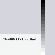 Color chip: 13-4105 TPX Lilac Hint