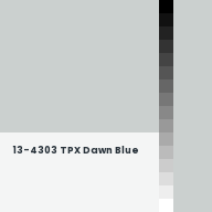 Color chip: 13-4303 TPX Dawn Blue