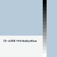 Color chip: 13-4308 TPX Baby Blue