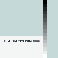 Color chip: 13-4804 TPX Pale Blue