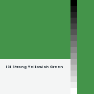 Color chip: 131 Strong Yellowish Green