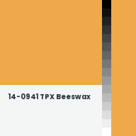 Color chip: 14-0941 TPX Beeswax