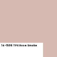 Color chip: 14-1506 TPX Rose Smoke