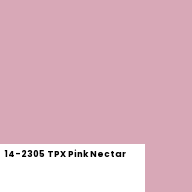 Color chip: 14-2305 TPX Pink Nectar