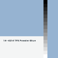 Color chip: 14-4214 TPX Powder Blue