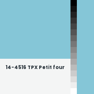 Color chip: 14-4516 TPX Petit four
