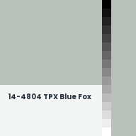 Color chip: 14-4804 TPX Blue Fox