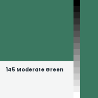 Color chip: 145 Moderate Green