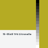 Color chip: 15-0548 TPX Citronelle