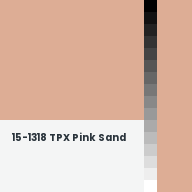 Color chip: 15-1318 TPX Pink Sand