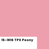 Color chip: 15-1816 TPX Peony