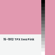 Color chip: 15-1912 TPX Sea Pink