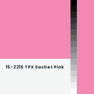 Color chip: 15-2216 TPX Sachet Pink
