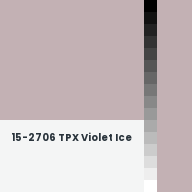 Color chip: 15-2706 TPX Violet Ice
