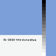 Color chip: 15-3930 TPX Vista Blue