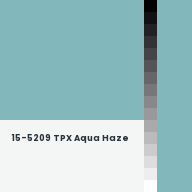 Color chip: 15-5209 TPX Aqua Haze