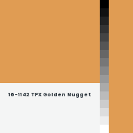 Color chip: 16-1142 TPX Golden Nugget