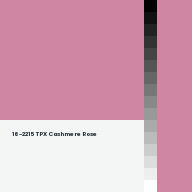 Color chip: 16-2215 TPX Cashmere Rose