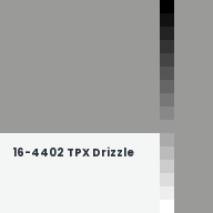Color chip: 16-4402 TPX Drizzle