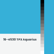 Color chip: 16-4530 TPX Aquarius