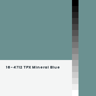 Color chip: 16-4712 TPX Mineral Blue