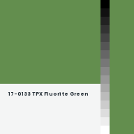 Color chip: 17-0133 TPX Fluorite Green