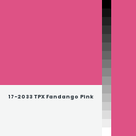 Color chip: 17-2033 TPX Fandango Pink