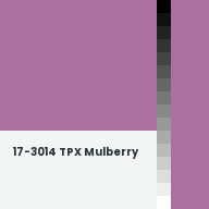 Color chip: 17-3014 TPX Mulberry