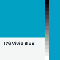 Color chip: 176 Vivid Blue